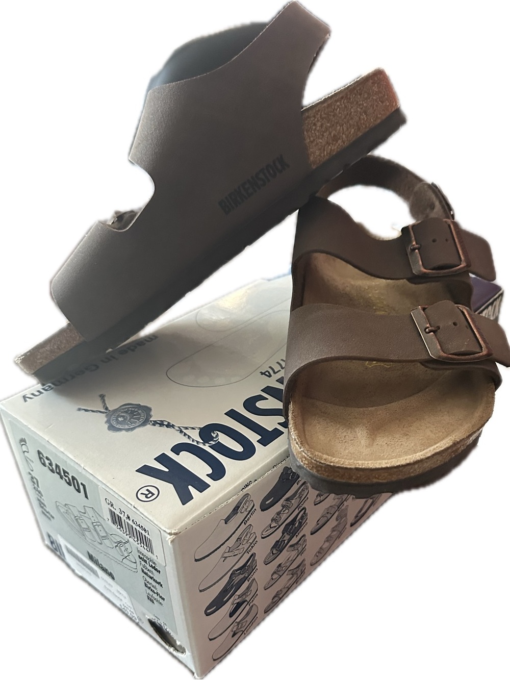 NEW Birkenstock Milano Mocha Women’s 37